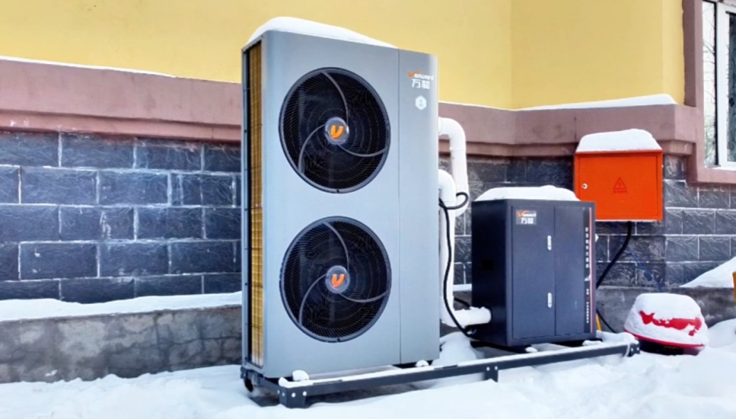 焱动漠河,万和空气能-46℃超低温采暖刷新行业标杆!