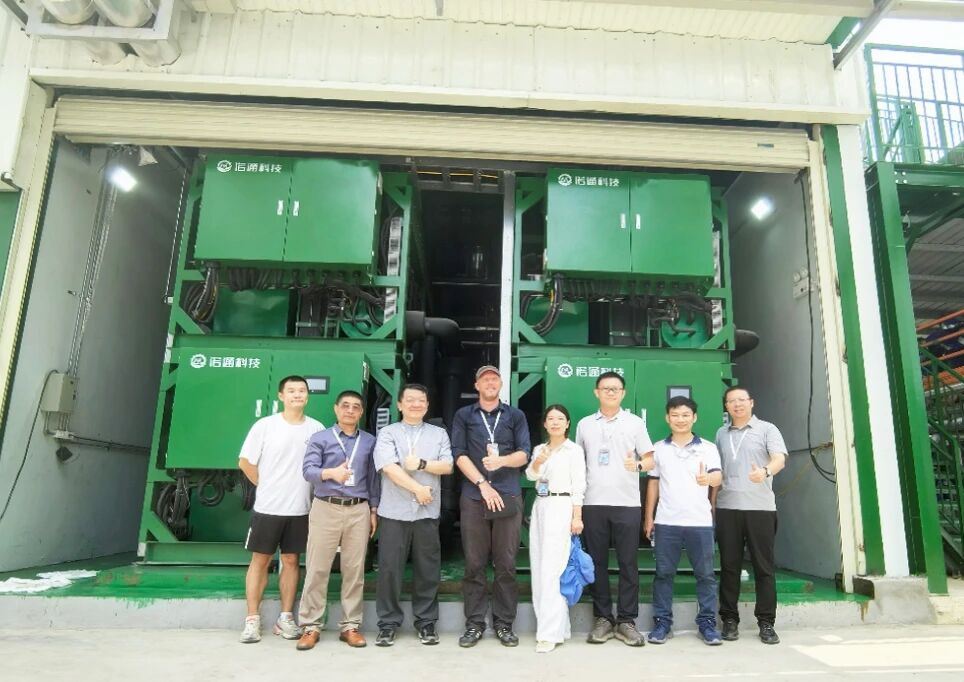 东南亚纺织工厂蒸汽热泵脱碳标杆项目调试成功：诺通科技4t/h高温蒸汽热泵在越南工厂完成调试